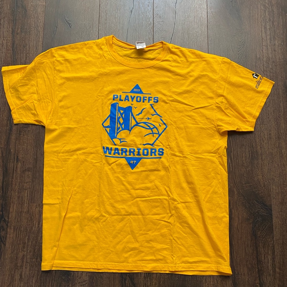 Golden Staye Warriors 2019 Playoff Promo Tee